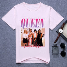 Load image into Gallery viewer, Queen Band T Shirt Men Printing FREDDIE MERCURY T-shirt Summer Casual O-Neck Short Sleeve The Queen Band Tshirt